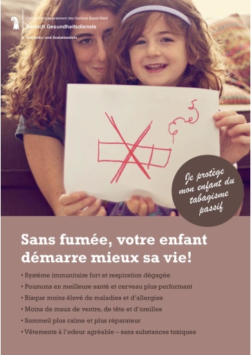  Titelbild Ohne Rauch startet Ihr Kind besser ins Leben! französisch