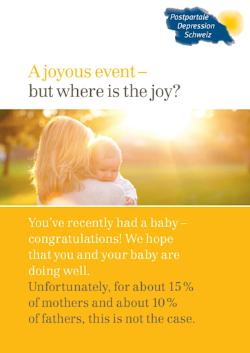 Titelbild Postnatale Depression deutsch