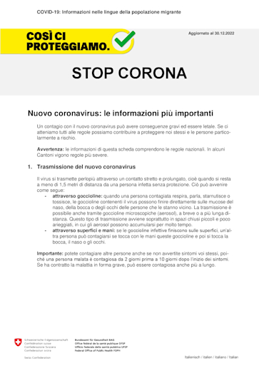 Titelbild Stop Corona IT
