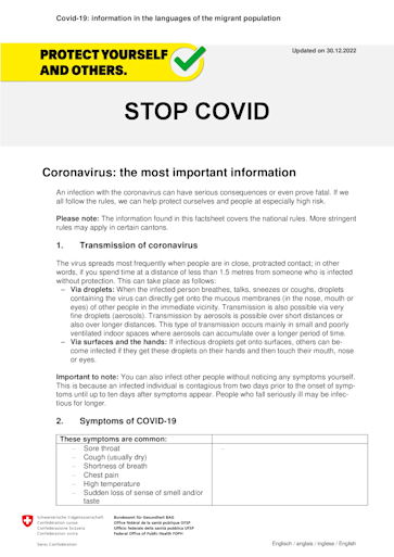 Titelbild Stop Corona EN