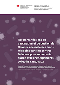 Recommandations de vaccination et de gestion de flambées de maladies transmissibles dans les centres fédéraux pour requérants d’asile et les hébergements collectifs cantonaux