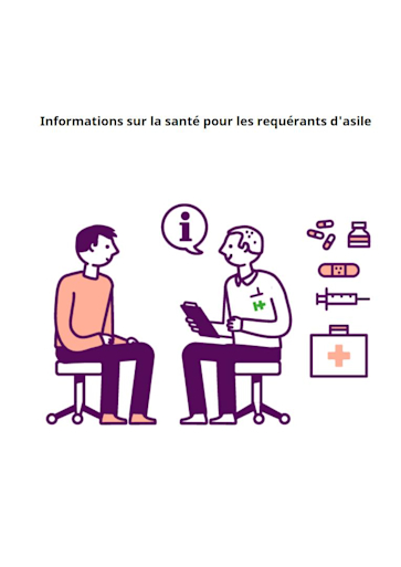 Titelbild Gesundheitsinfo Asylsuchende FR