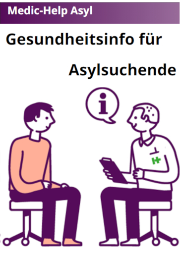 Titelbild Gesundheitsinfo für Asylsuchende deutsch