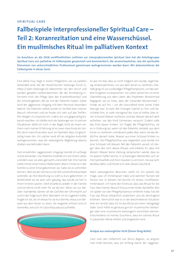 Titelbild Fallbeispiel interprofessioneller Spiritual Care de