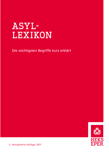 Titelbild Asyllexikon HEKS 2017 Deutsch