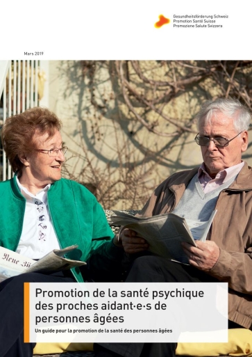 Titelbild Brochure PSCH 2019-02 - sante psychique des proches aidant-e-s