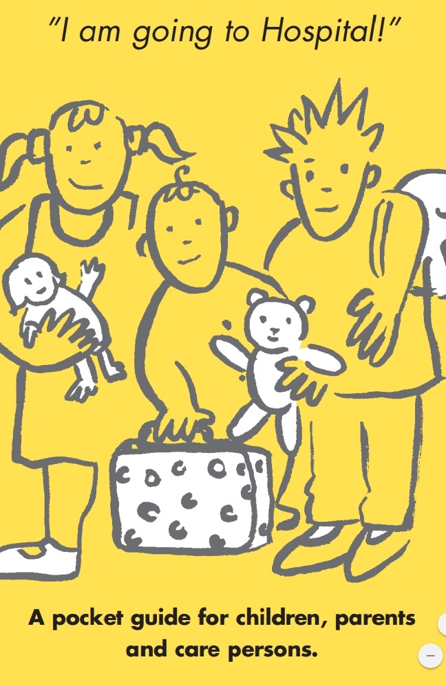 Titelbild Ich gehe ins Spital! englisch