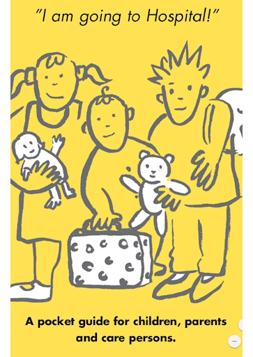 Titelbild Ich gehe ins Spital! englisch
