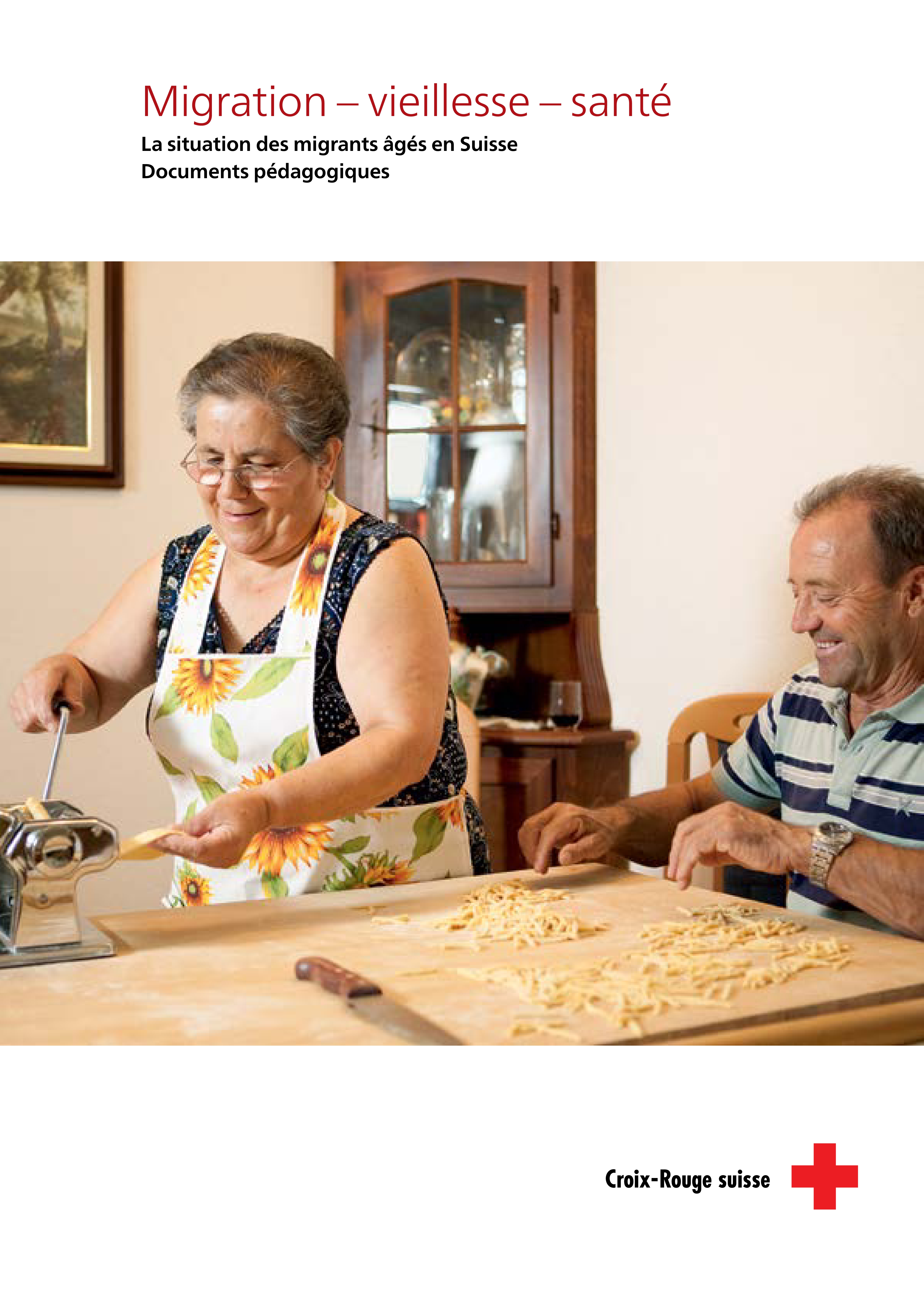 Titelbild Lehrmittel Migration - Alter - Gesundheit französisch