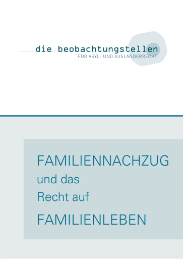 Titelbild Familiennachzug und das Recht auf Familienleben deutsch