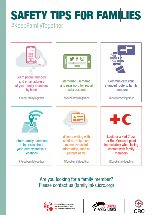 SAFETY TIPS FOR FAMILIES