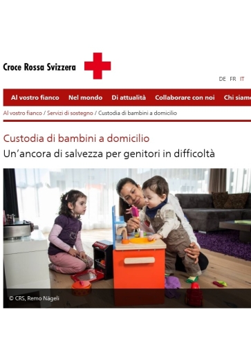 Titelbild Kinderbetreuung zu Hause italienisch