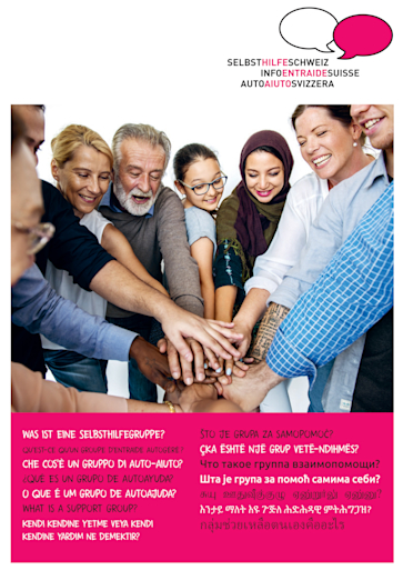 Titelbild Was ist eine Selbsthilfegruppe mehrsprachig