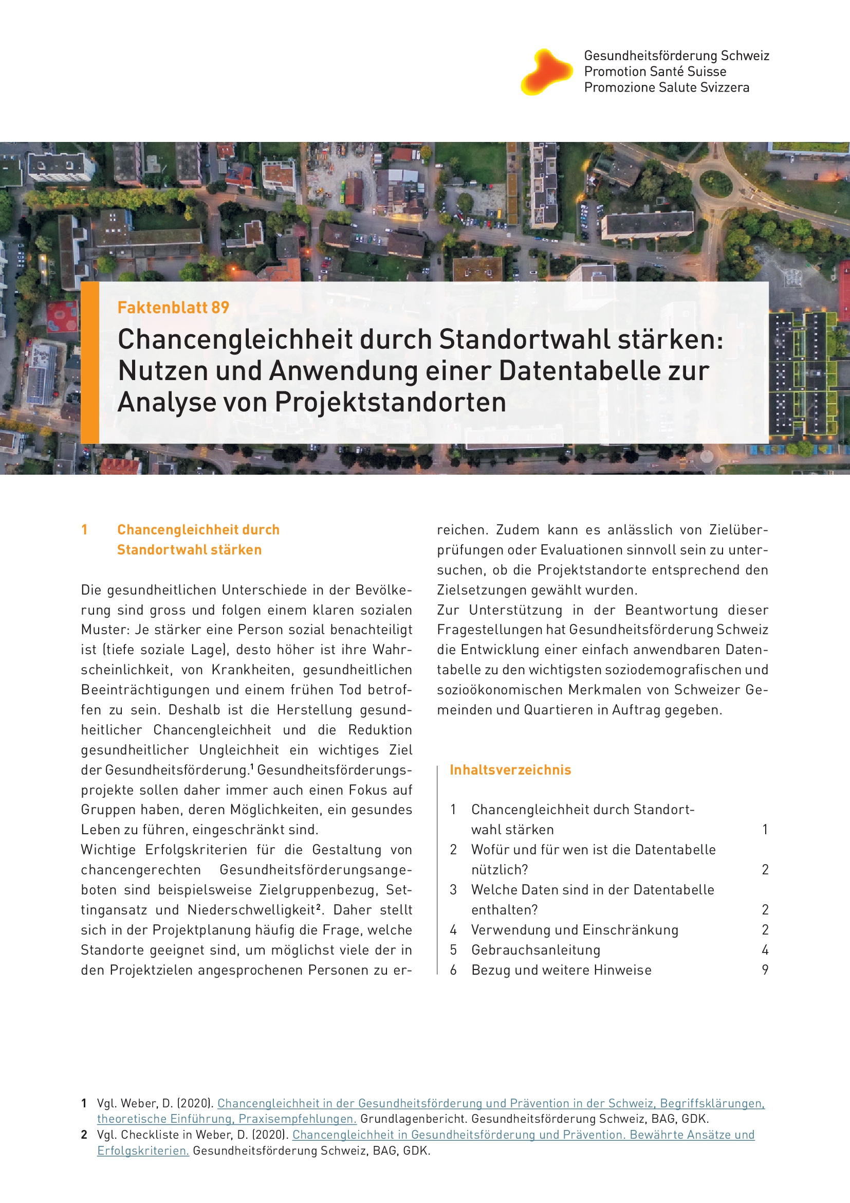 Titelbild Chancengleichheit durch Standort staerken DE