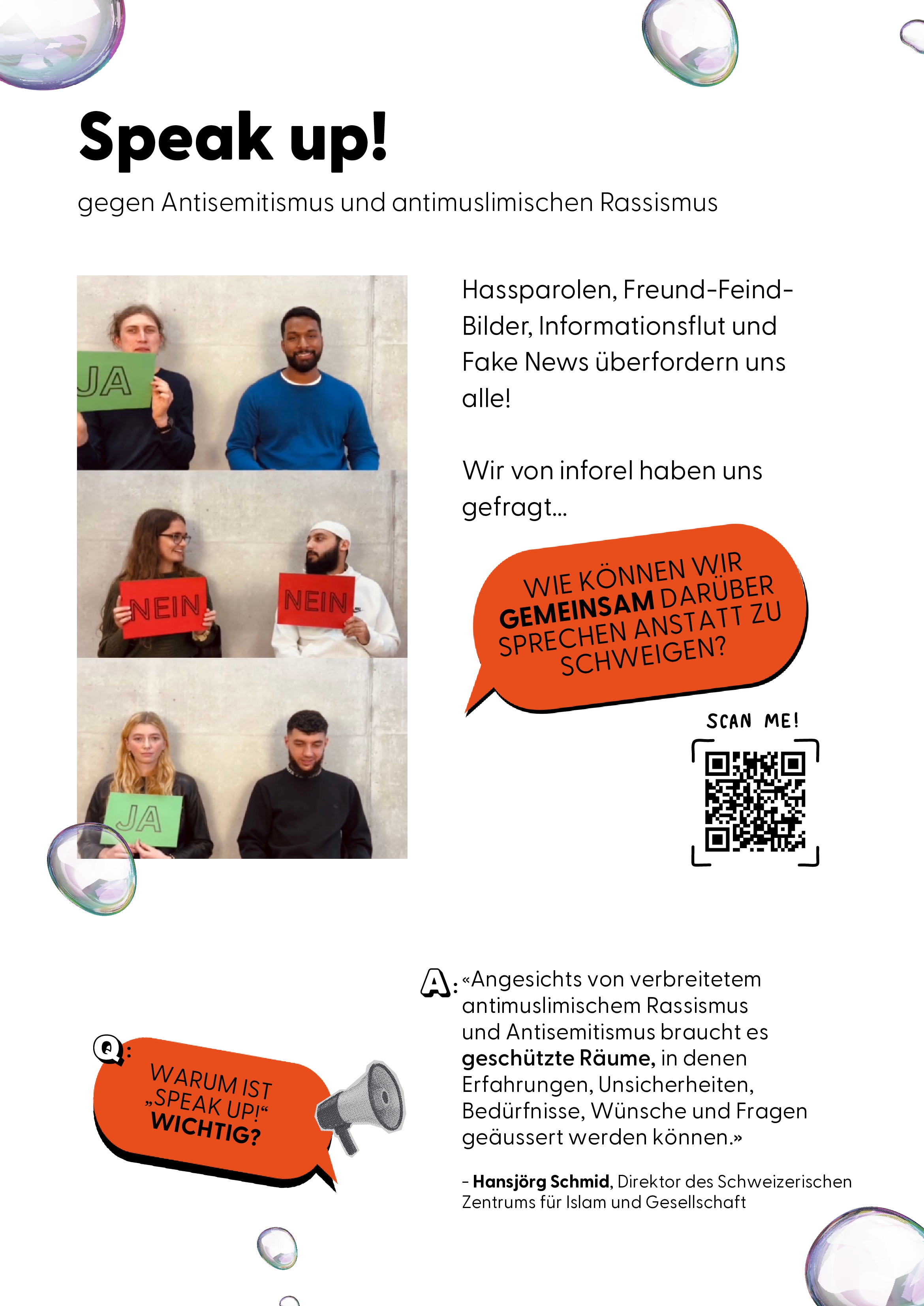 Titelbild Speak up