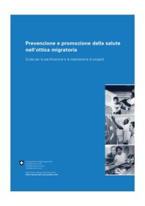 Prevenzione e promozione della salute nell’ottica migratoria