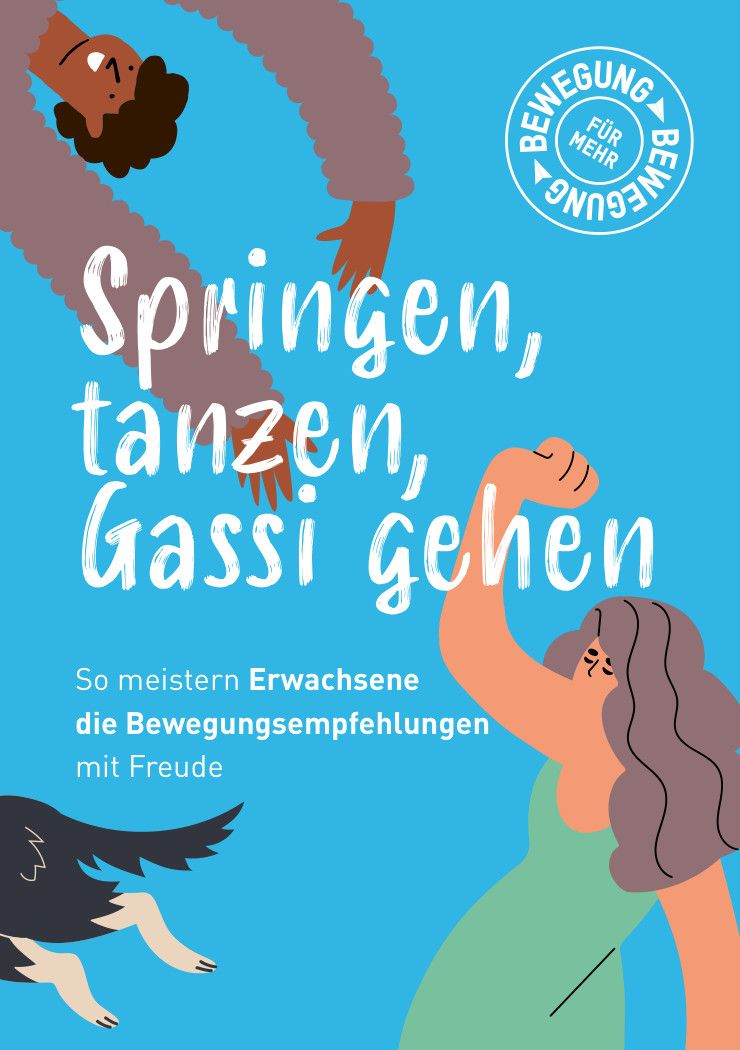 Titelbild_Bewegungsempfehlungen für Erwachsene  (18–64 Jahre)