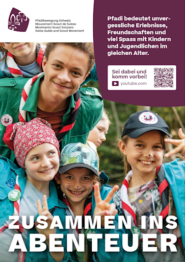 Titelbild Pfadibewegung Schweiz DE