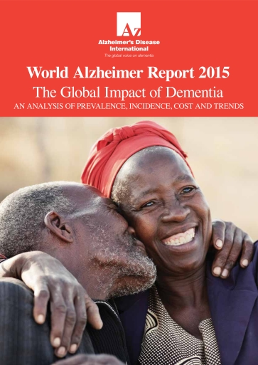 Titelbild World Alzheimer Report 2015 englisch