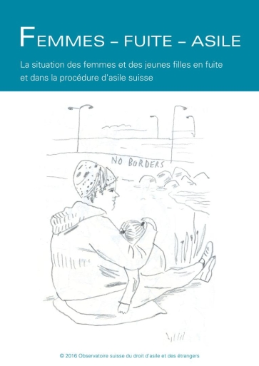 Titelbild Frauen – Flucht – Asyl französisch