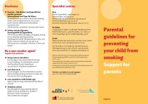 Parental guidelines for preventing your child from smoking