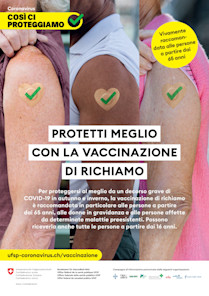 Corona: PROTETTI MEGLIO CON LA VACCINAZIONE DI RICHIAMO