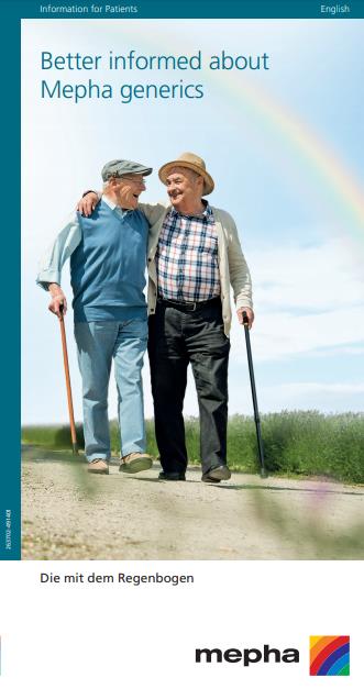 Titelbild Besser informiert über Generika englisch