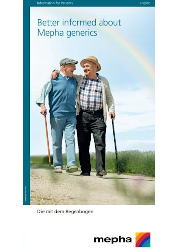Titelbild Besser informiert über Generika englisch