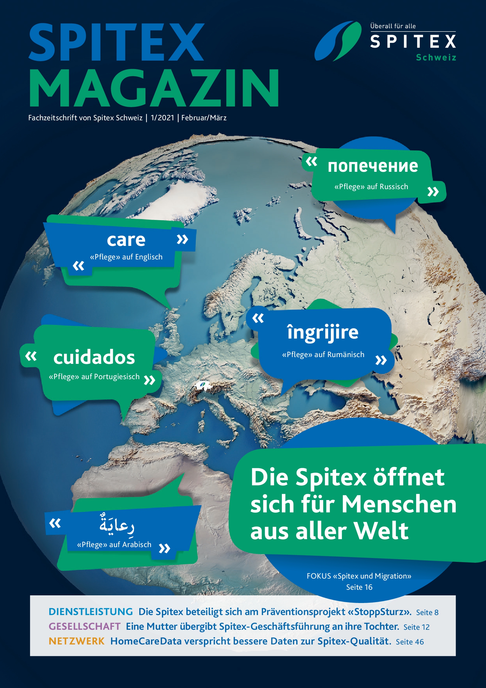 Spitex Magazin - Ambulante Pflege und Migration