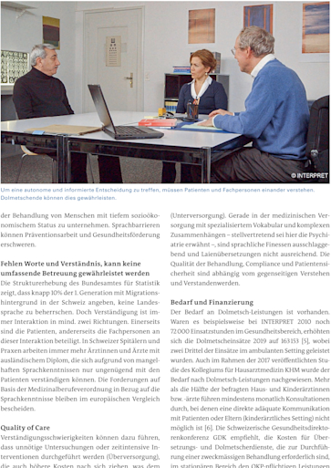 Titelbild Dolmetschen als Schlüssel zur Chancengleichheit