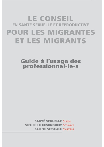 Titelbild SANTE SEXUELLE Suisse Guide migration WEB