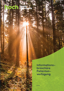 Informationsbroschüre Patientenverfügung