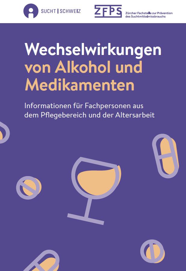 Titelbild Wechselwirkung von Alkohol mit Medikamenten