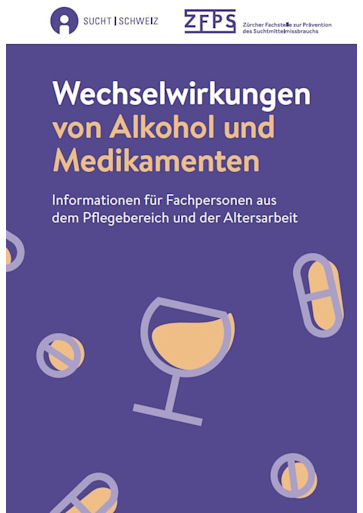 Titelbild Wechselwirkung von Alkohol mit Medikamenten