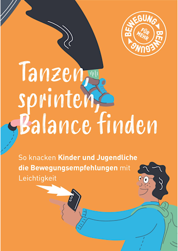 Titelbild Bewegungsempfehlungen Kinder Jugendliche