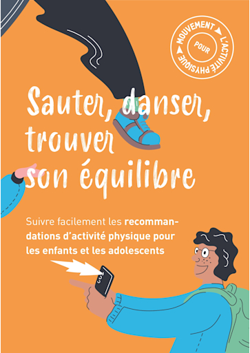 Titelbild Bewegungsempfehlungen fuer Kinder u Jugendliche 5-17Jahre FR