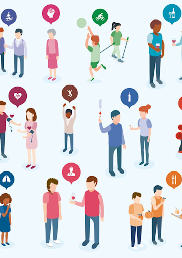 Titelbild Chancengleichheit und Gesundheit deutsch