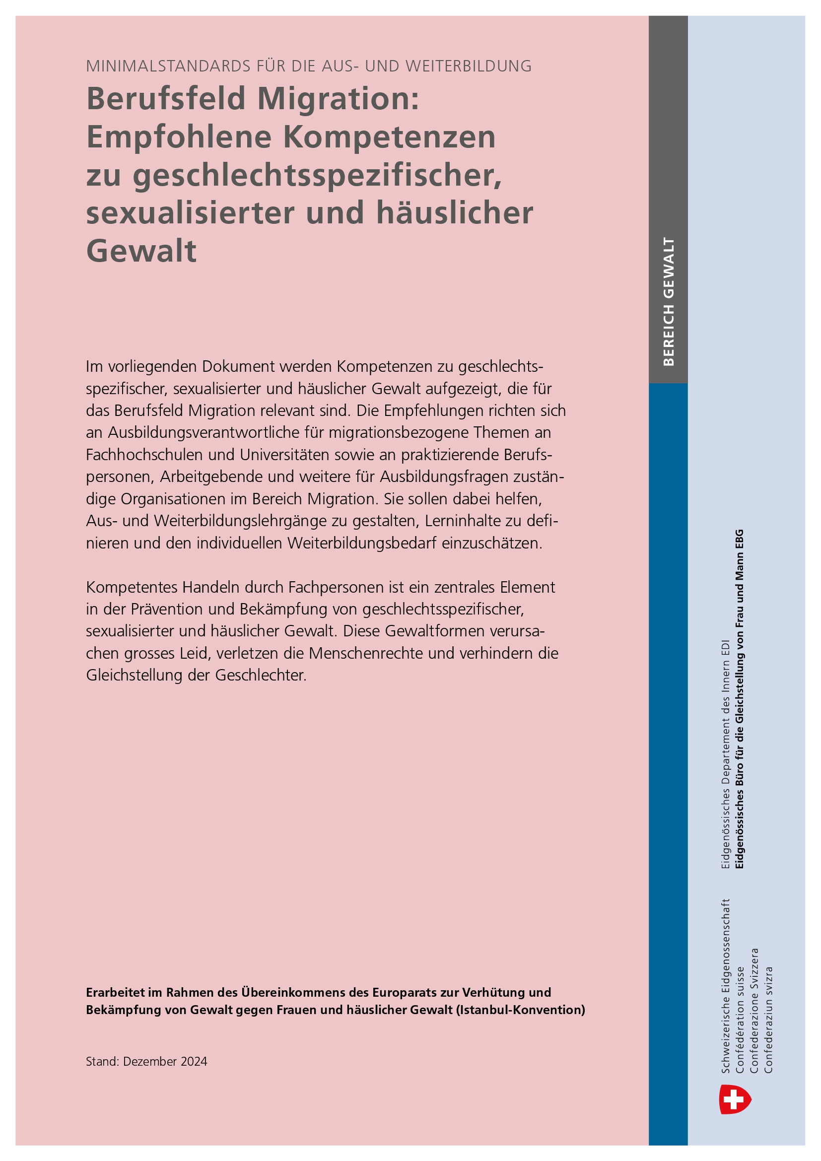 Titelbild Berufsfeld Migration