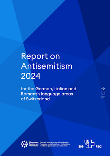 Titelbild Antisemitismusbericht 2024 EN