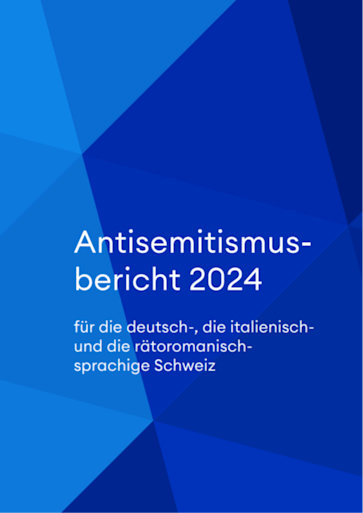 Titelbild Antisemitismusbericht 2024 DE