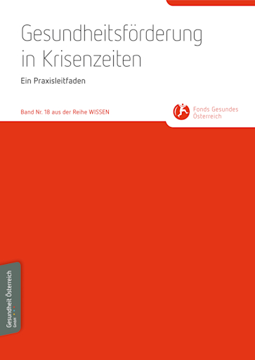 Titelbild Gesundheitsförderung in Krisenzeiten