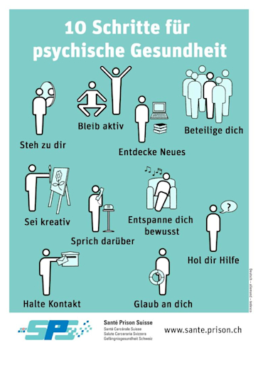 Titelbild 10 Schritte für psychische Gesundheit deutsch