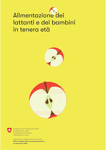 Titelbild Ernährung von Säuglingen und Kleinkindern italienisch
