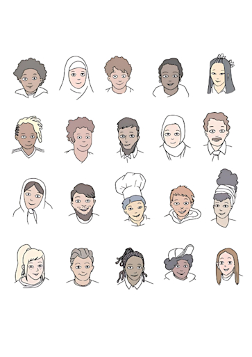 Titelbild zusammen gegen Rassissmus