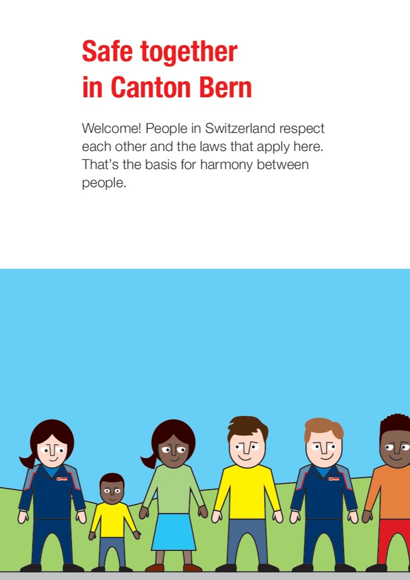 Titelbild Zusammen sicher im Kanton-Bern EN