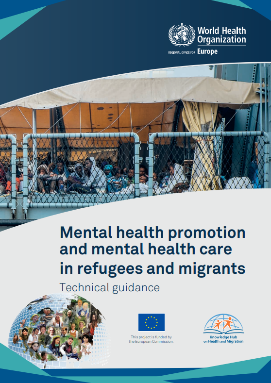 Titelbild_Mental health promotion and mental health care in refugees and migrants: technical guidance