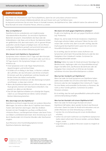 Titelbild Diphterie-Impfung