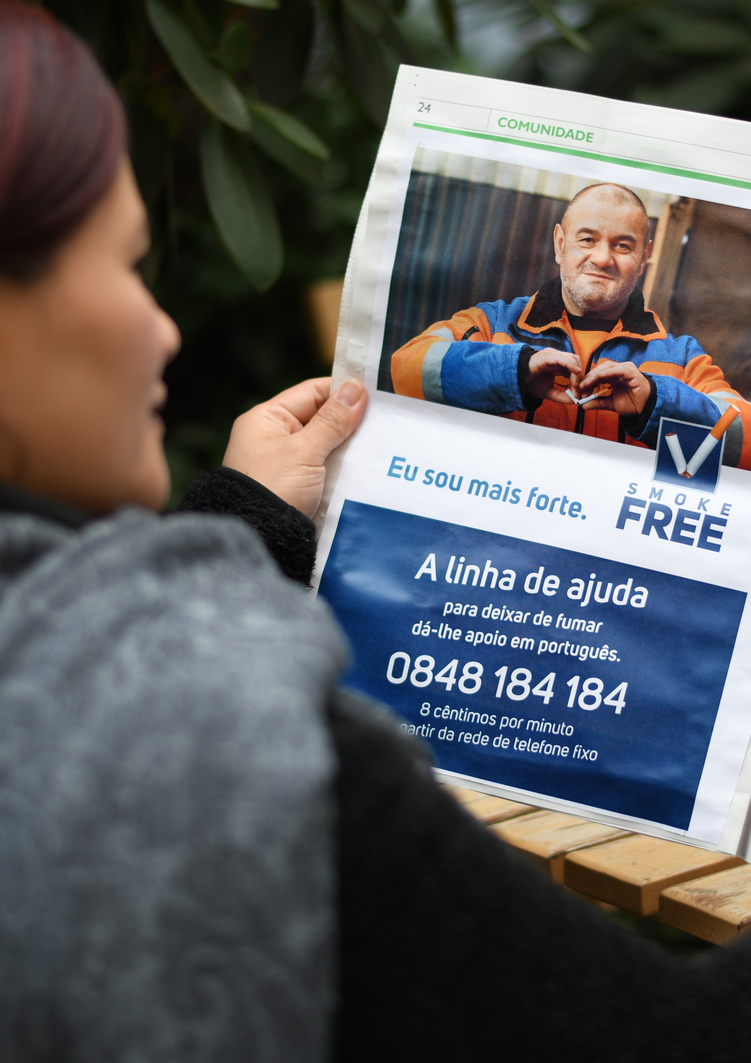 Tabakpräventionskampagne SmokeFree