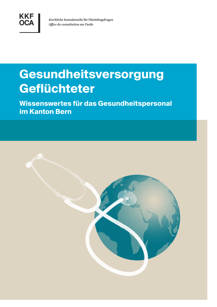 Titelbild Gesundheitsversorgung von Geflüchteten deutsch