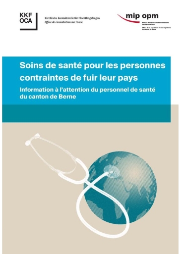 Titelbild Gesundheitsversorgung von Geflüchteten französisch